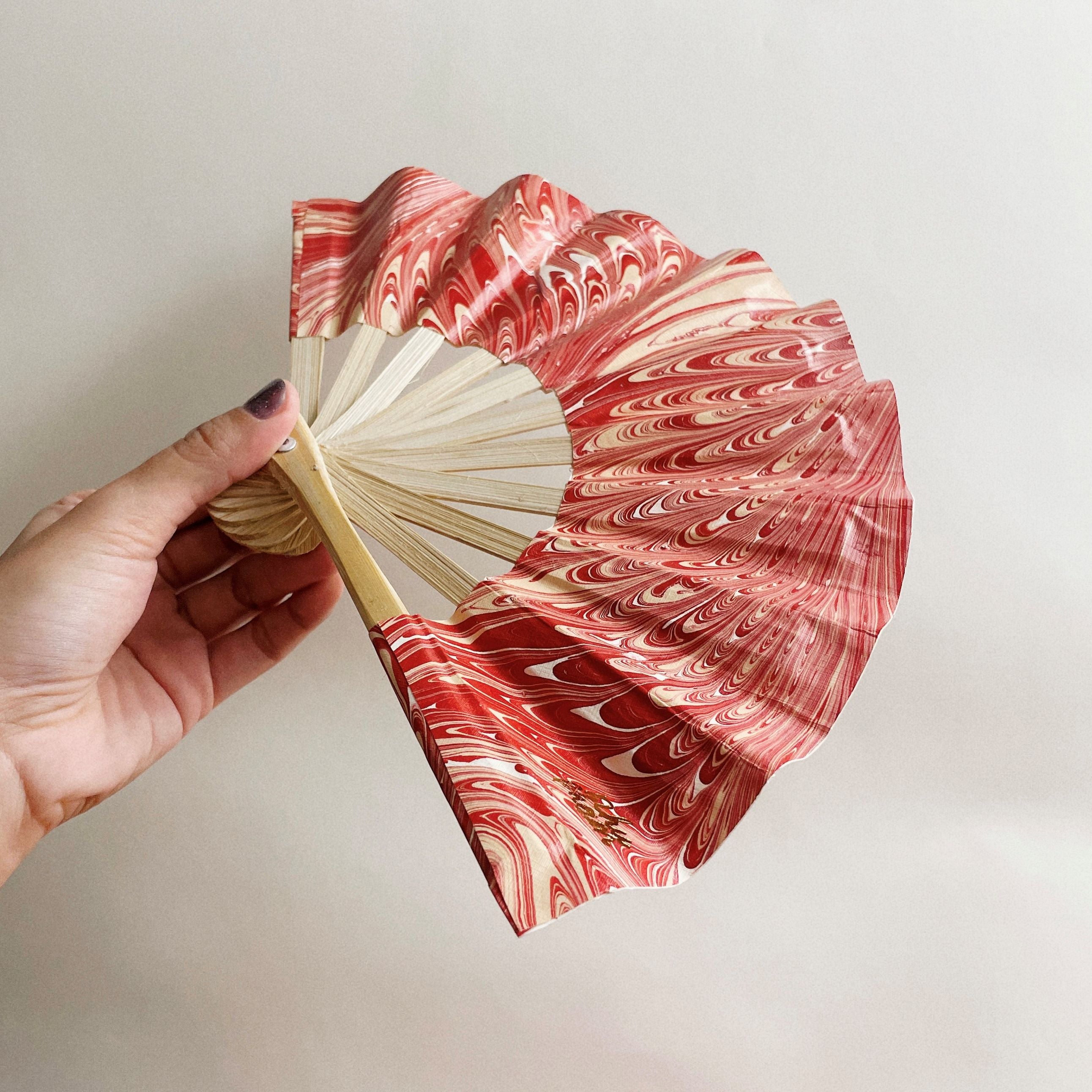Vietnamese Handfan RED0001