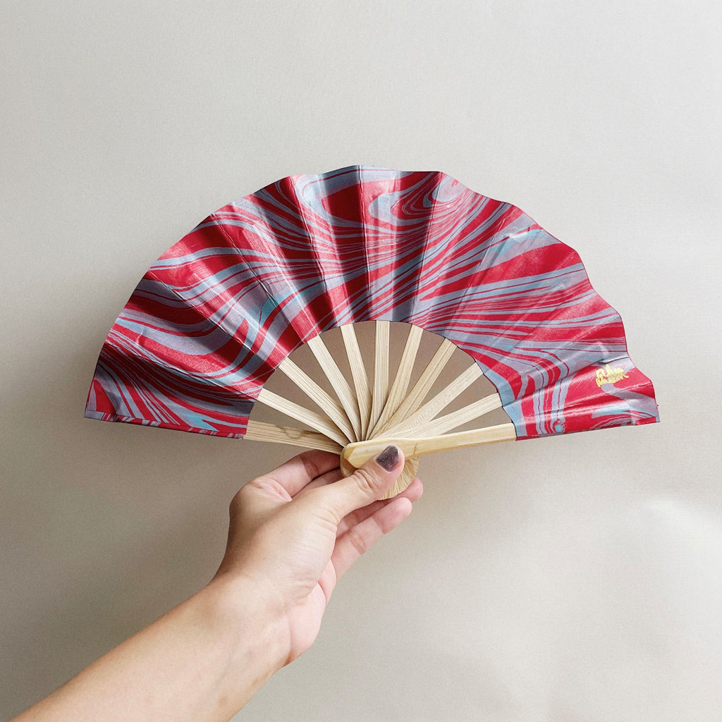 Vietnamese Handfan RED0002