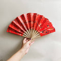 Vietnamese Handfan RED0008