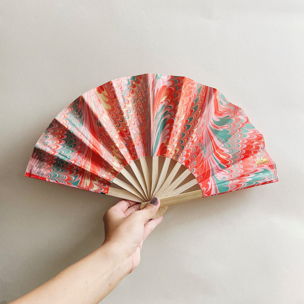 Vietnamese Handfan RED0009