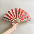 Vietnamese Handfan RED0009