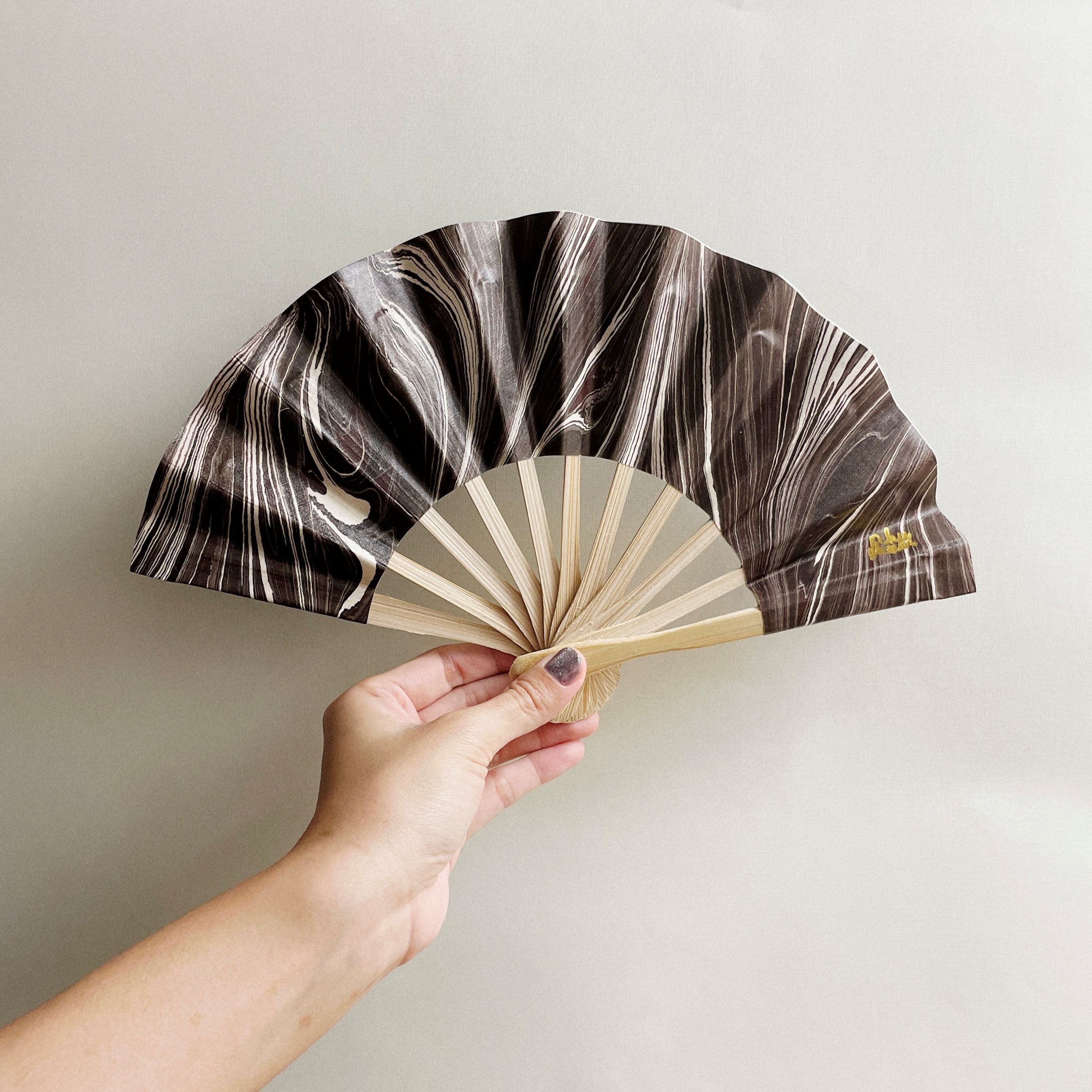 Vietnamese Handfan BLK0002