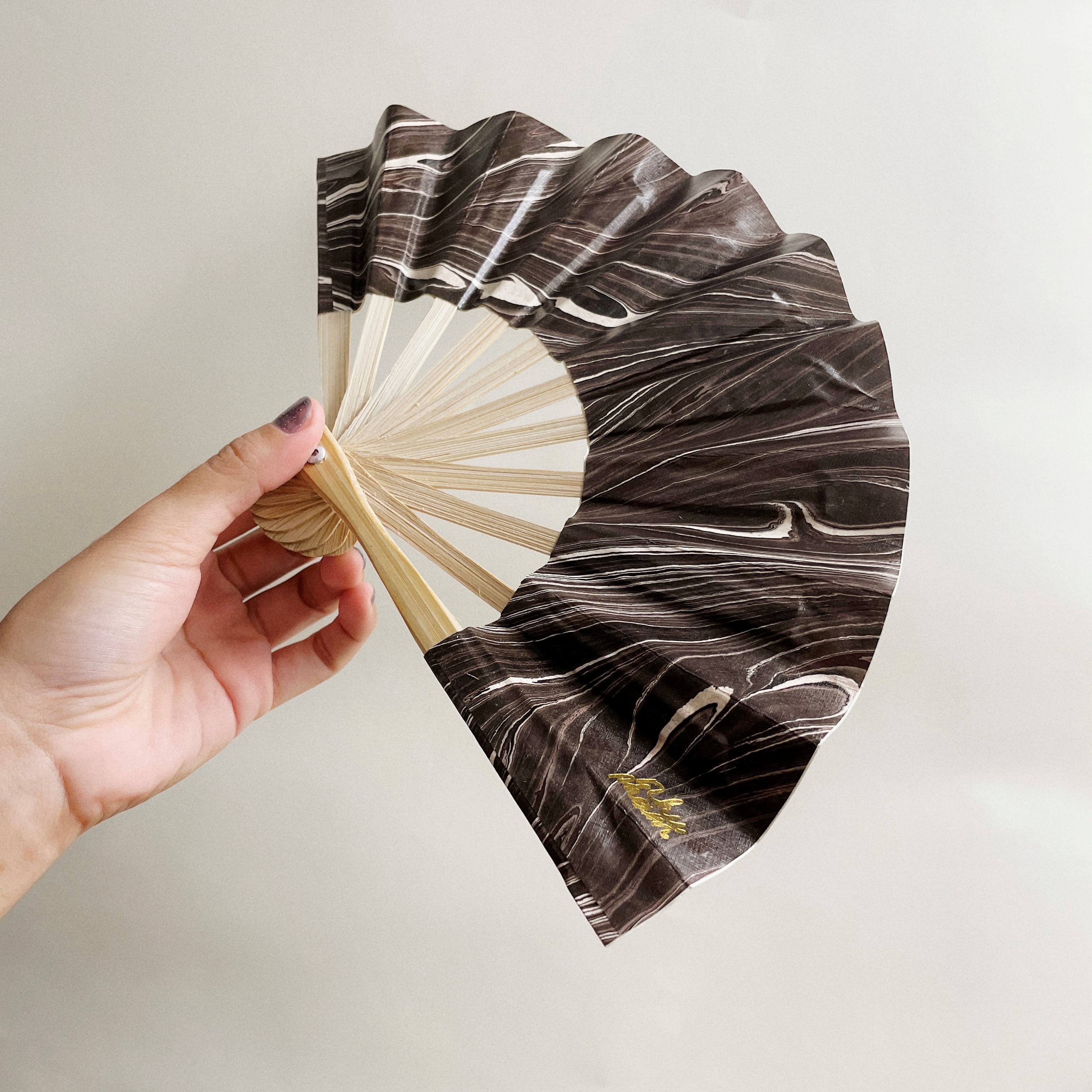 Vietnamese Handfan BLK0002