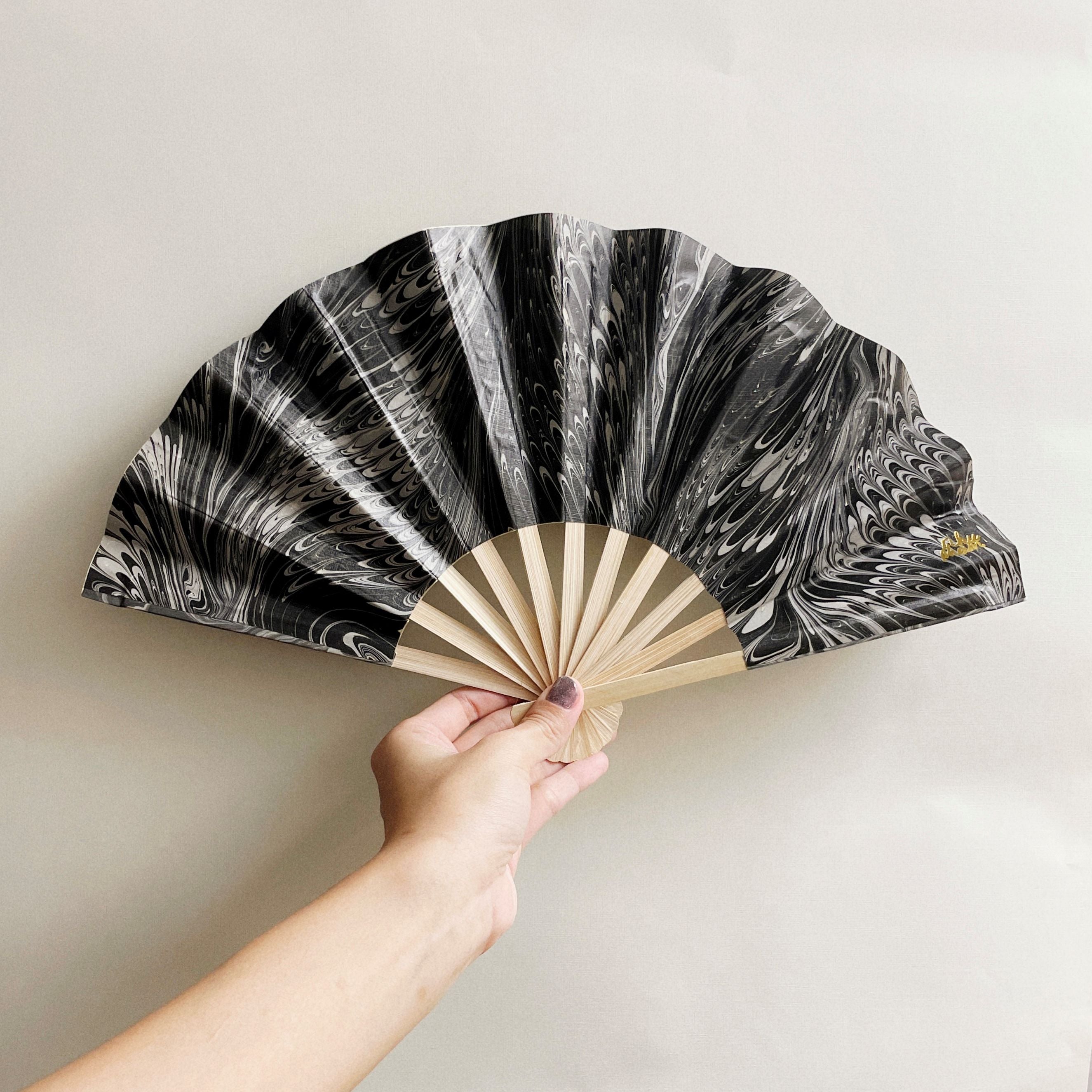 Vietnamese Handfan BLK0003