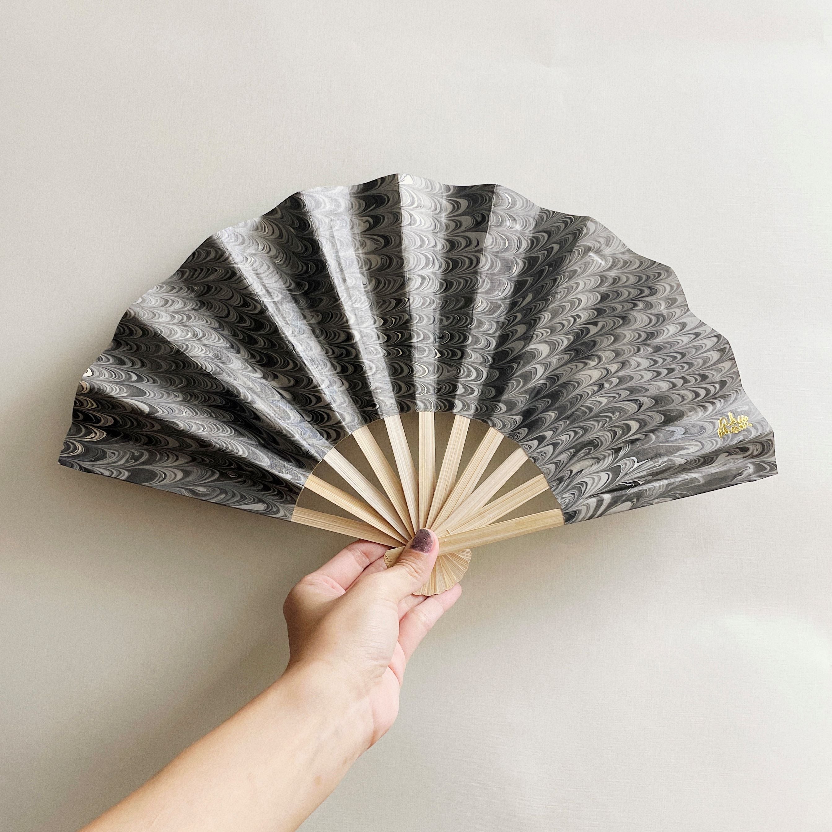 Vietnamese Handfan BLK0003