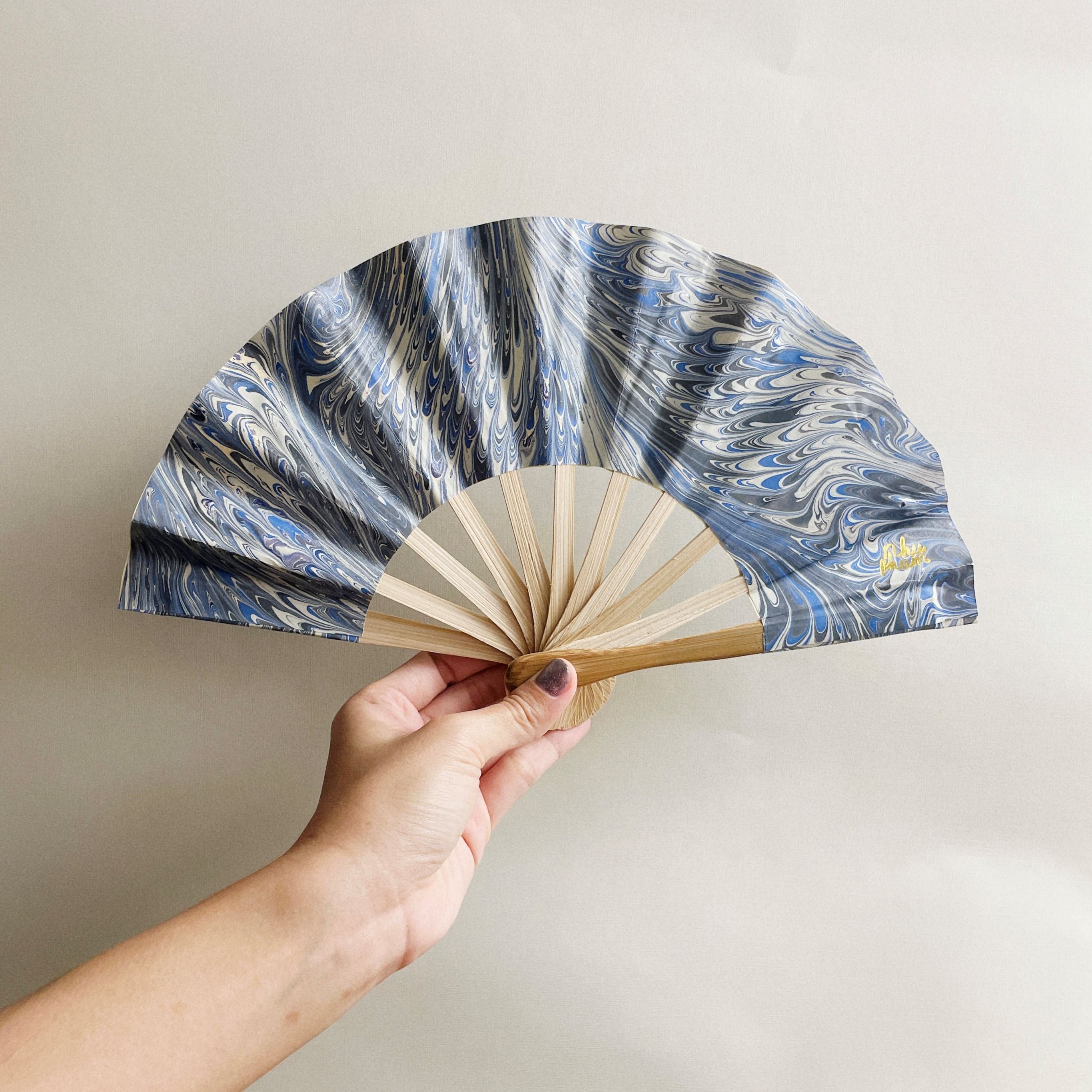 Vietnamese Handfan BLU0002