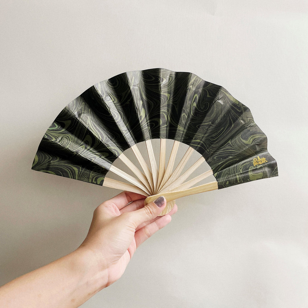 Vietnamese Handfan BLK0004