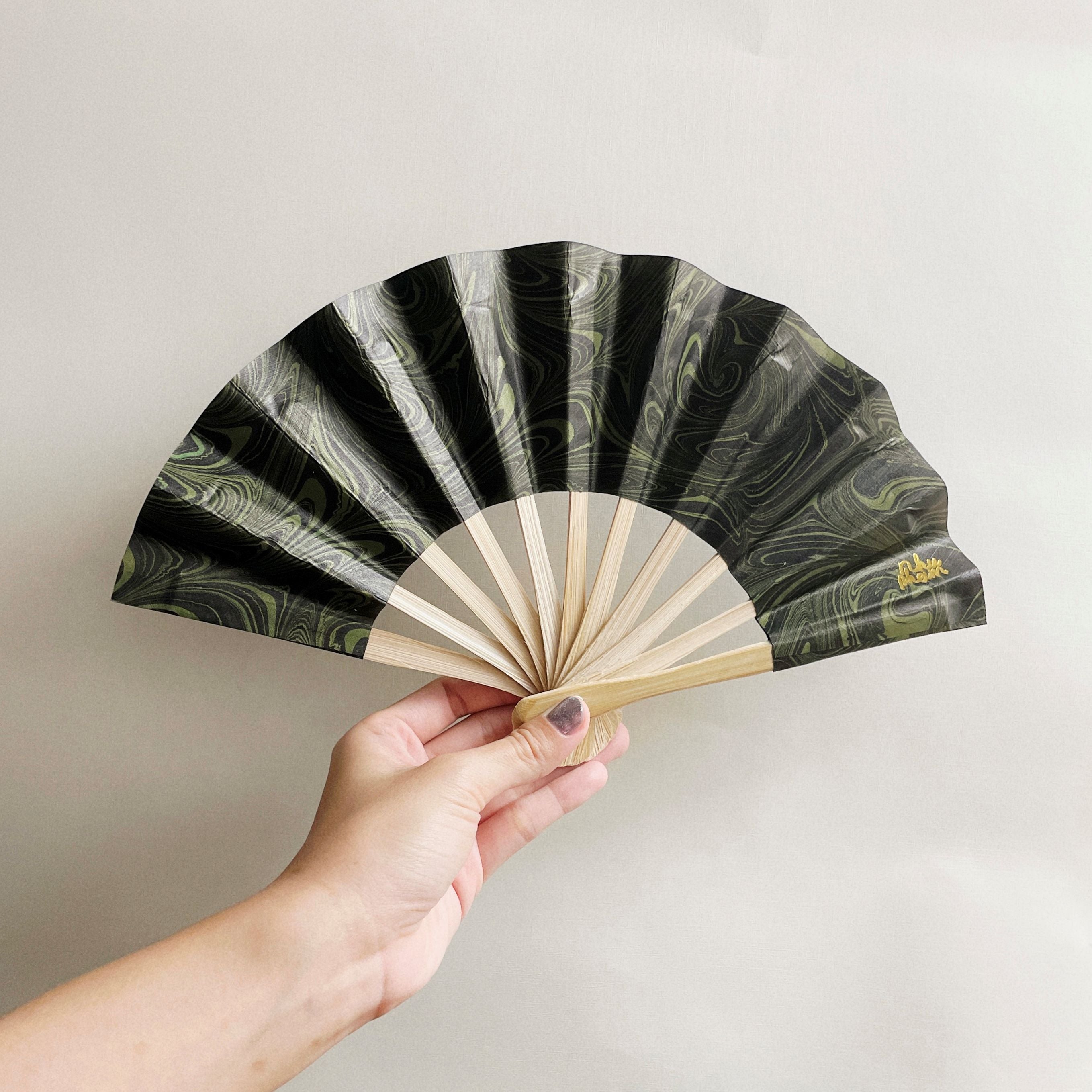 Vietnamese Handfan BLK0004