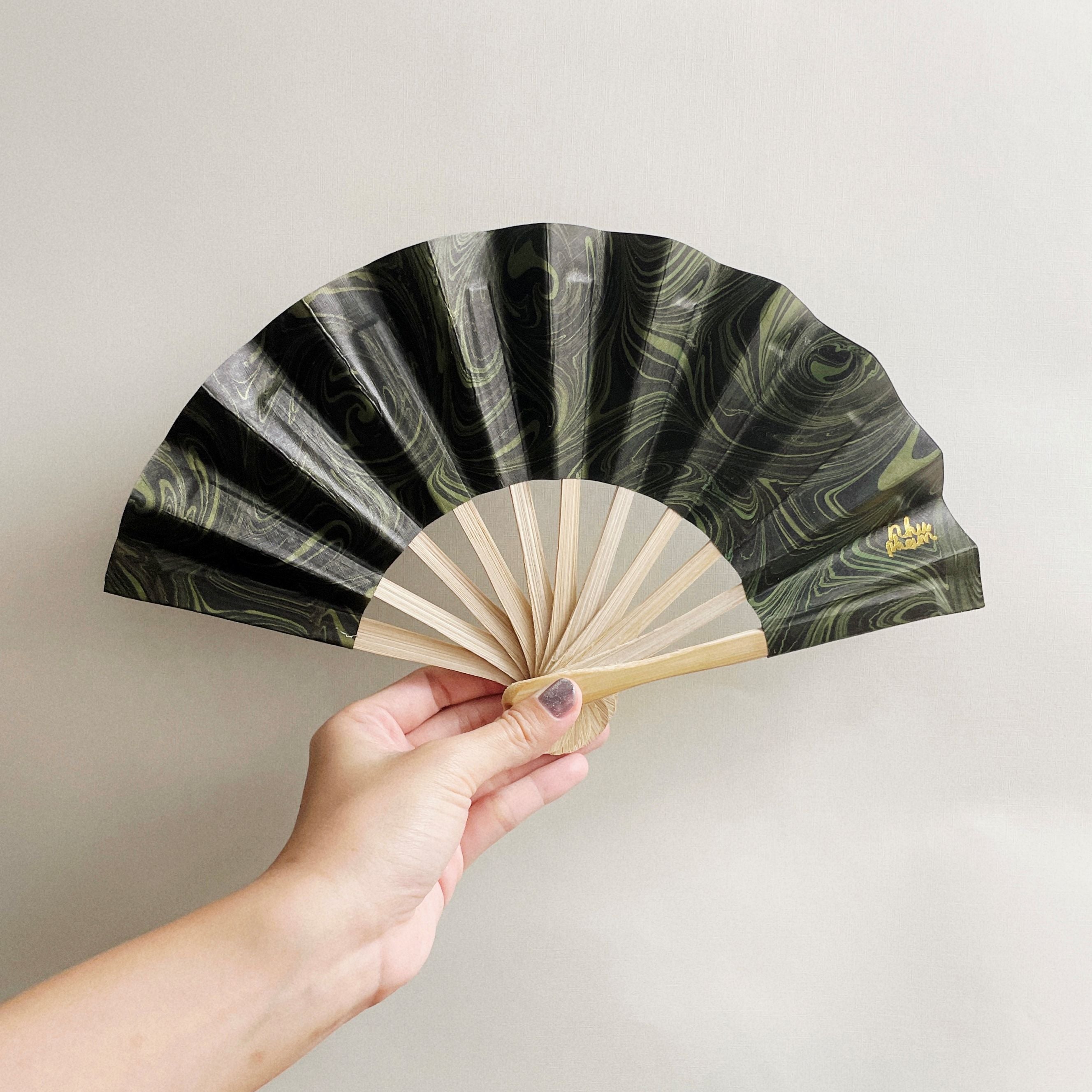 Vietnamese Handfan BLK0004