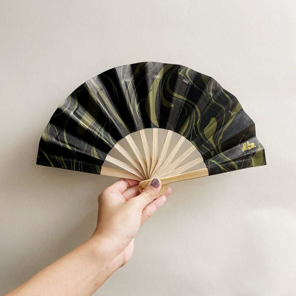Vietnamese Handfan BLK0006