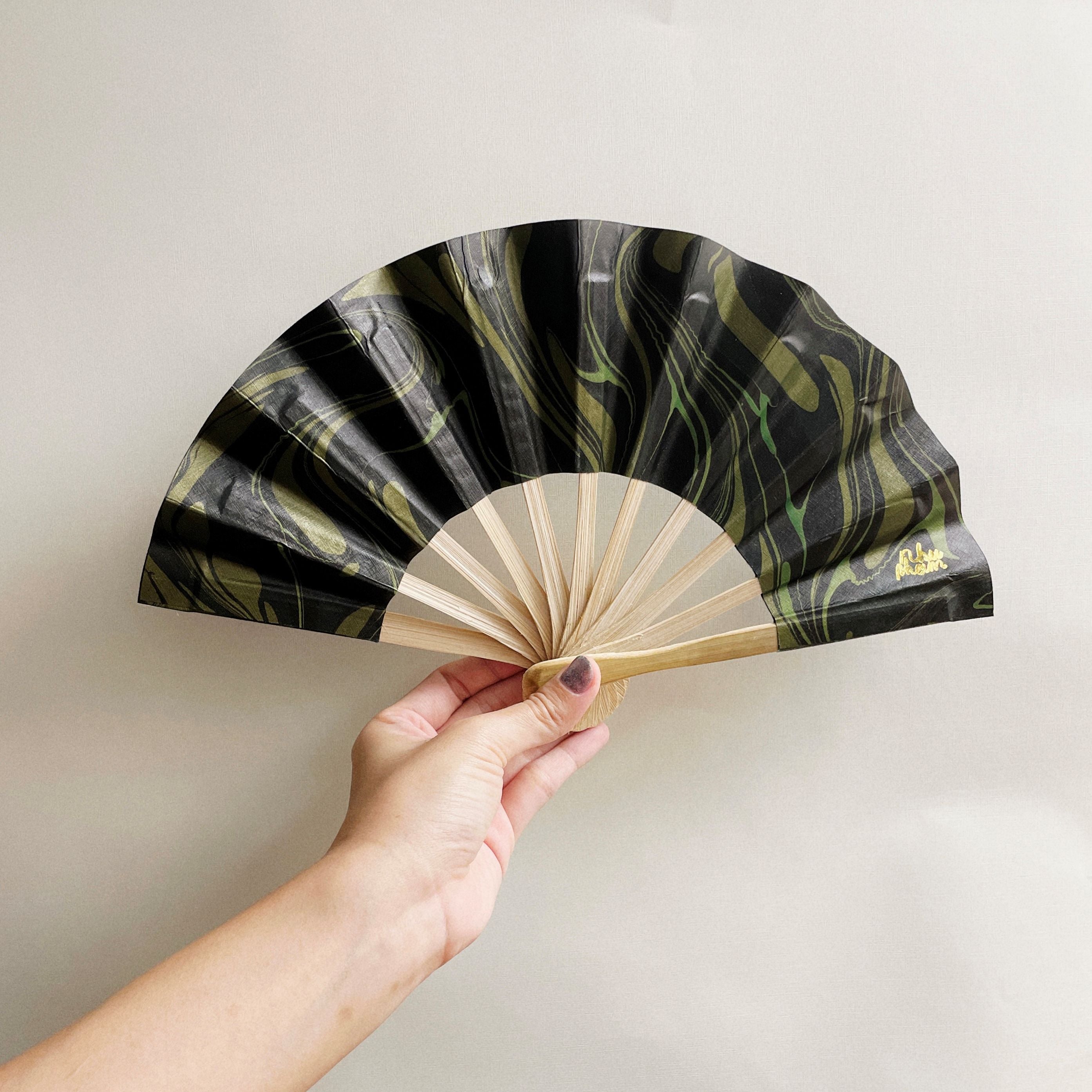 Vietnamese Handfan BLK0006