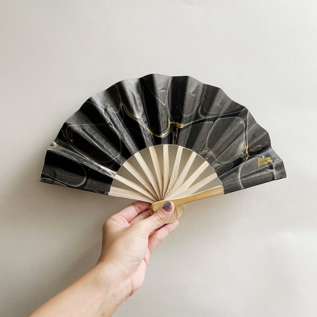 Vietnamese Handfan BLK0007