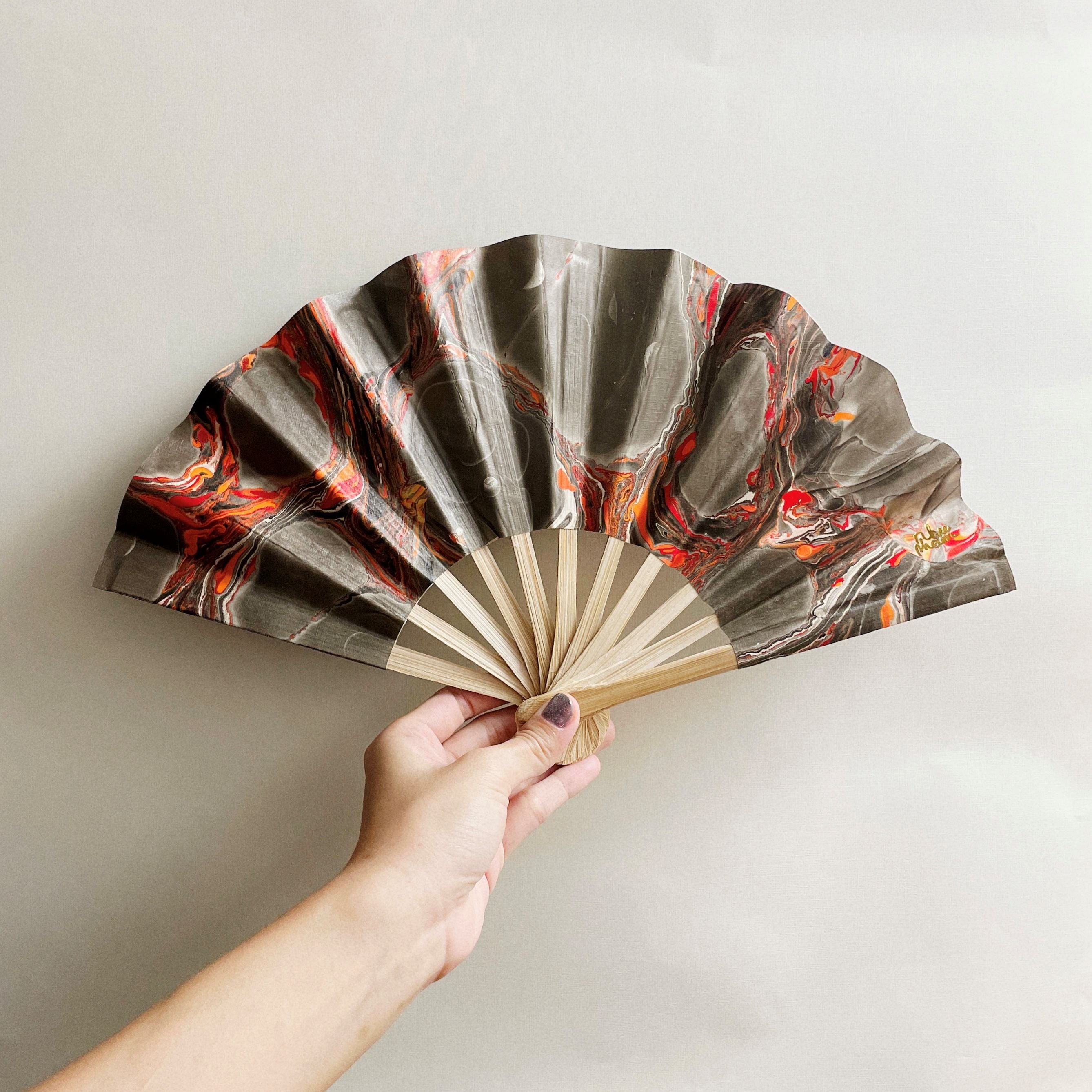 Vietnamese Handfan BLK0008