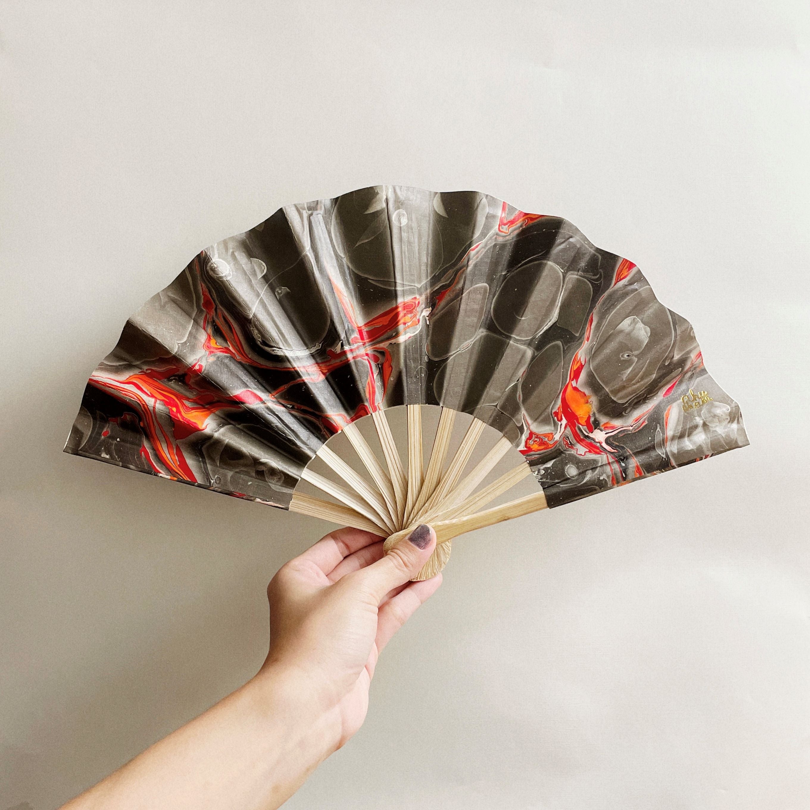 Vietnamese Handfan BLK0008