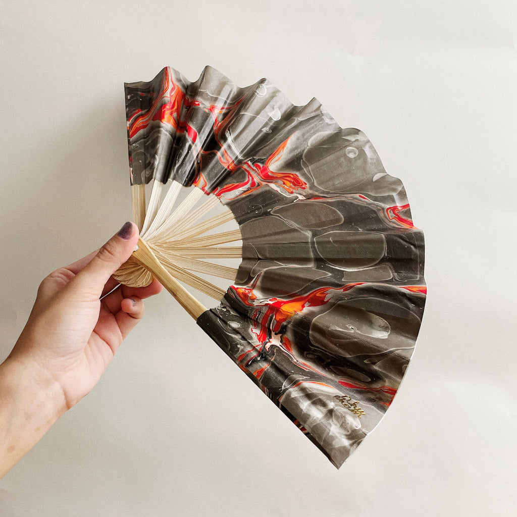 Vietnamese Handfan BLK0008