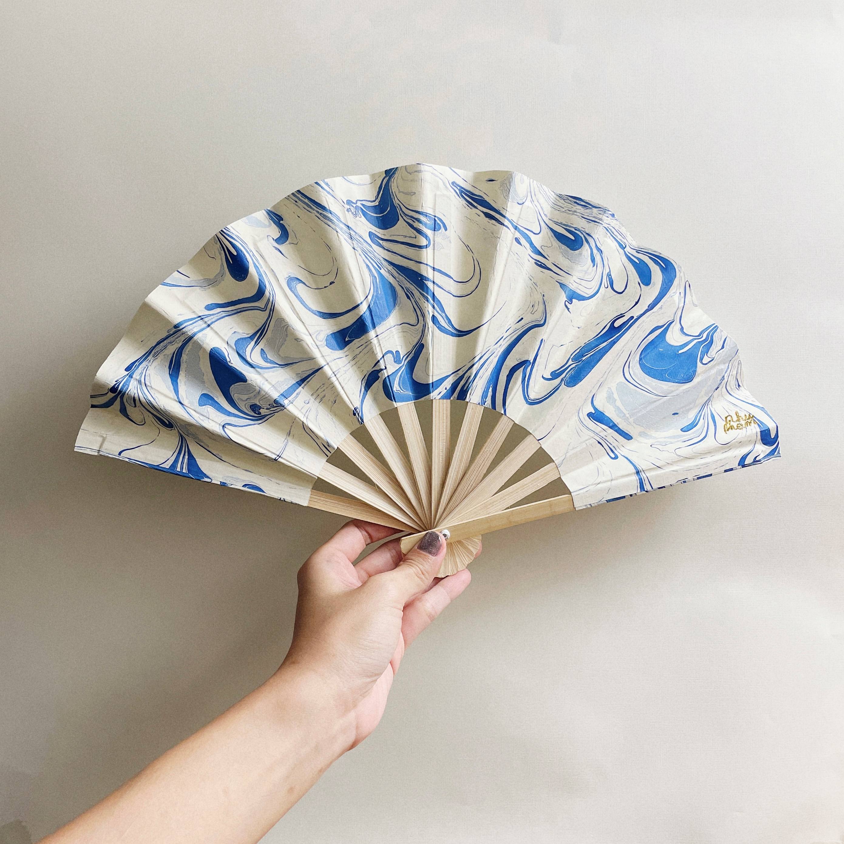 Vietnamese Handfan BLU0003