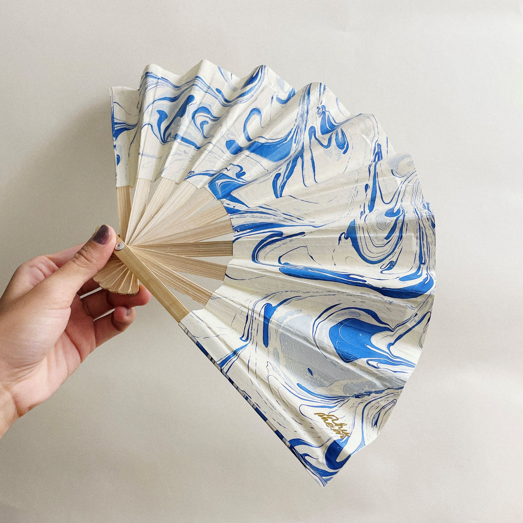 Vietnamese Handfan BLU0003