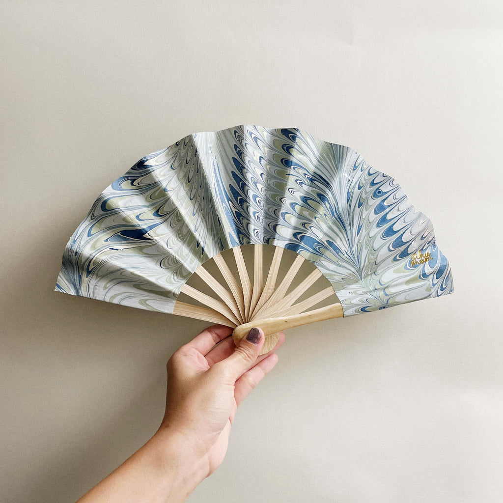 Vietnamese Handfan BLU0004