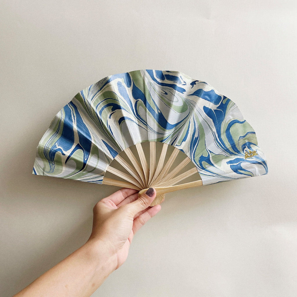 Vietnamese Handfan BLU0005