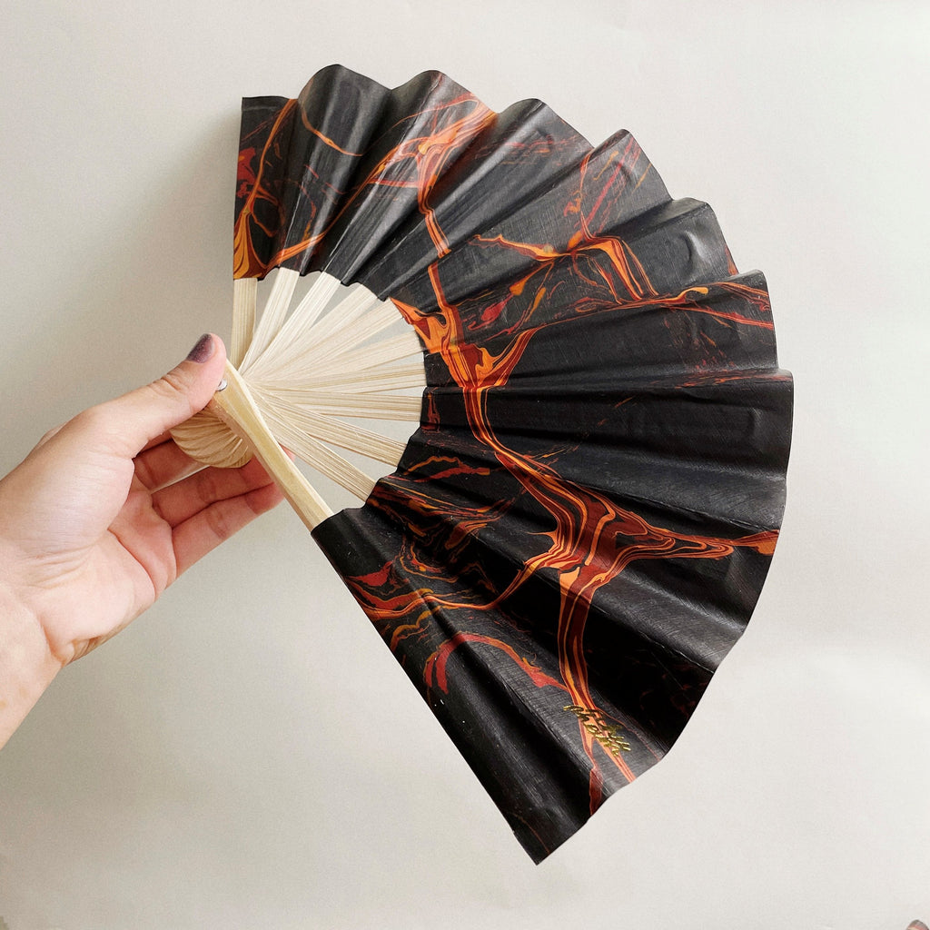 Vietnamese Handfan BLK0009